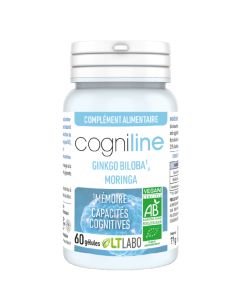 Cogniligne - Moringa - Ginkgo biloba (Mémoire) BIO, 60 gélules